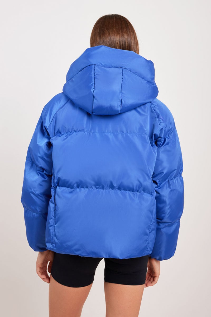 Toast Society Pisces Puffer Jacket Cobalt Blue Stylerunner