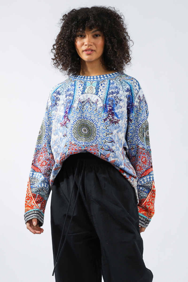 sir franca raglan sweater
