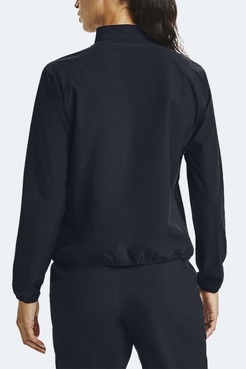 Woven 1/4 Zip Crew
