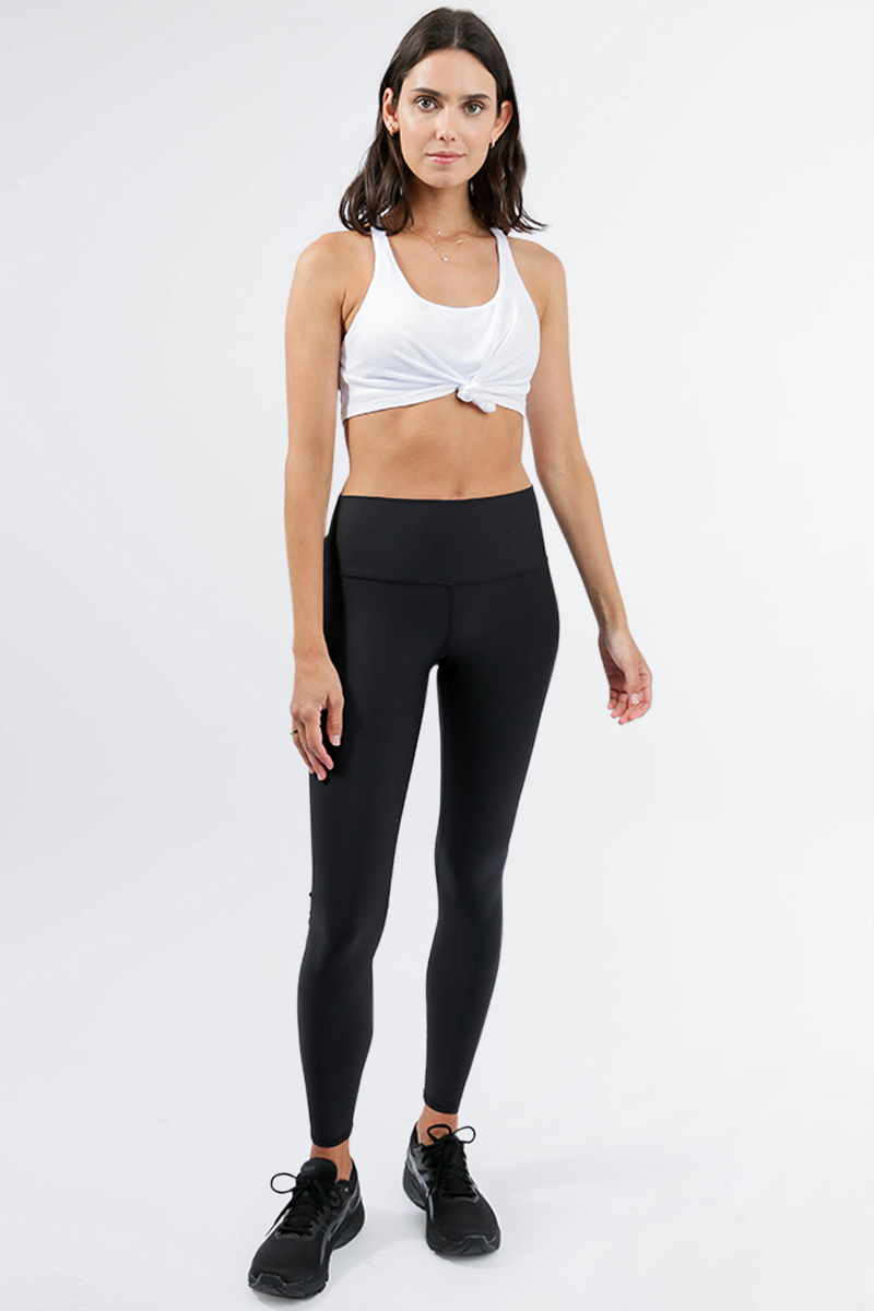 alo yoga knot tank bra