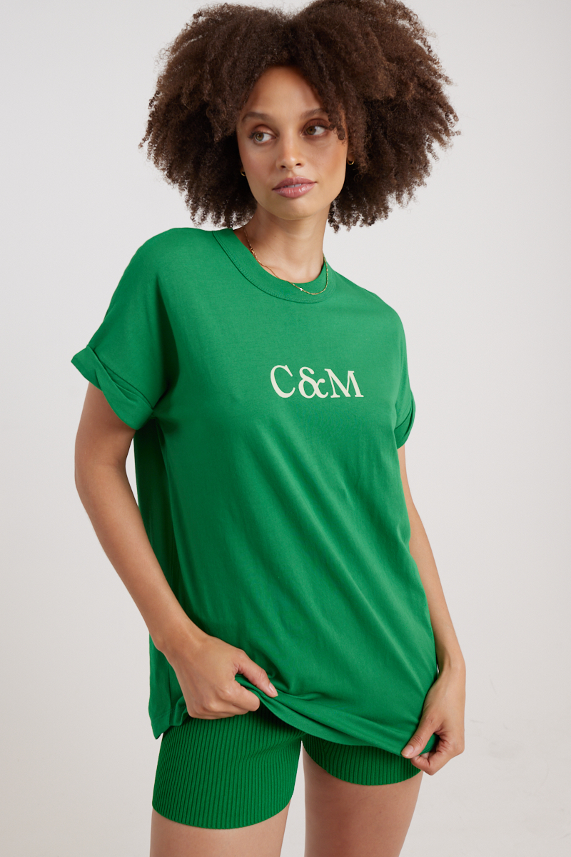 C&M Camilla and Marc Huntington C&M Tee Light Emerald Stylerunner