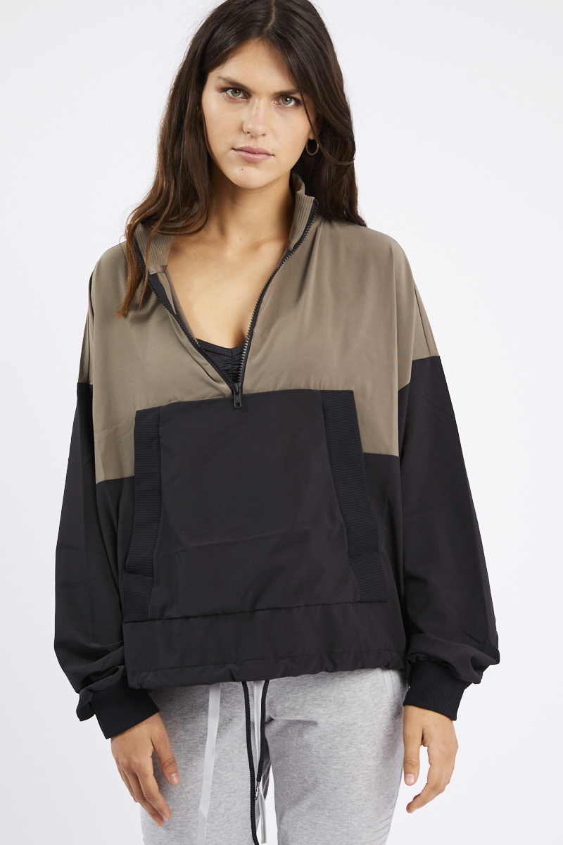 City Girl Track Pullover