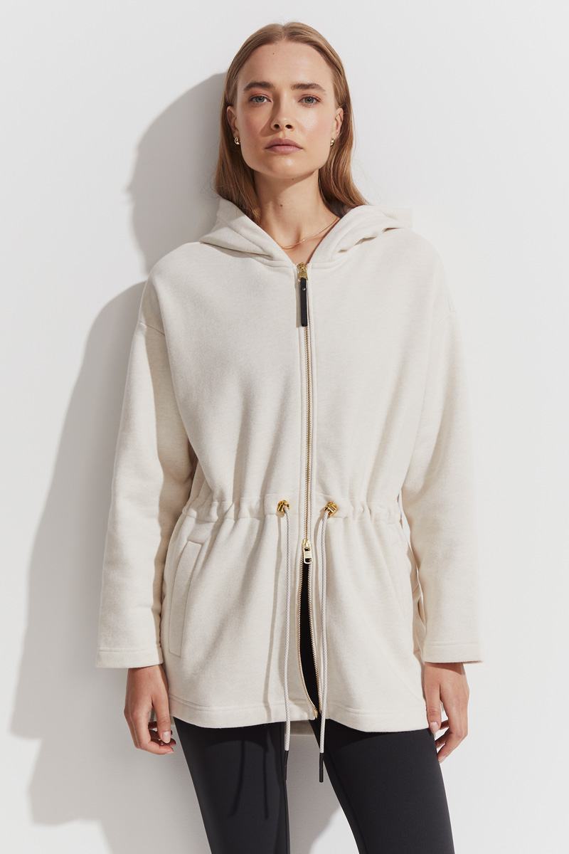 Varley Victoria Hoodie Birch Marl | Stylerunner