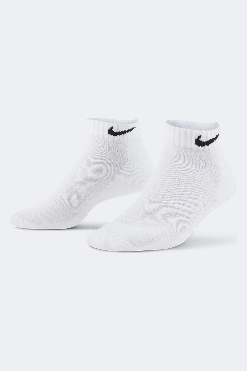 Nike Everyday Cushioned Low Socks White/Black | Stylerunner