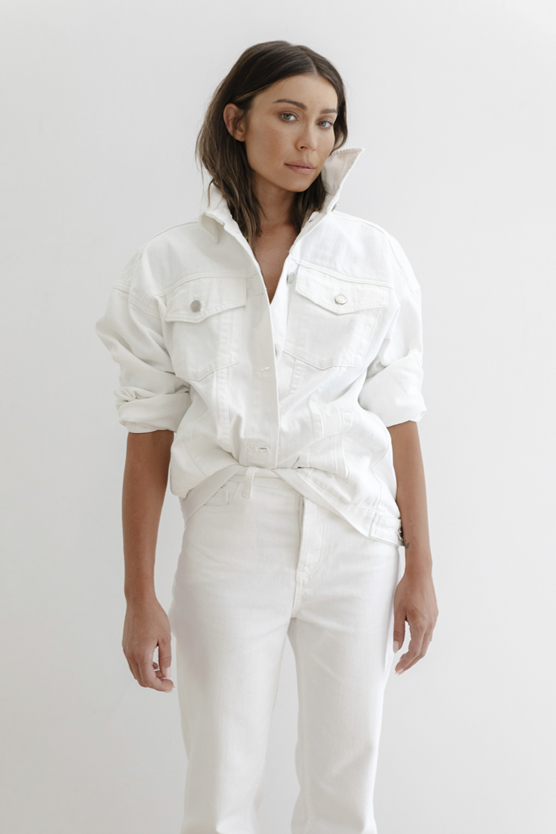 Rozalia X Atoir Denim Jacket *Final Sale* White | Stylerunner