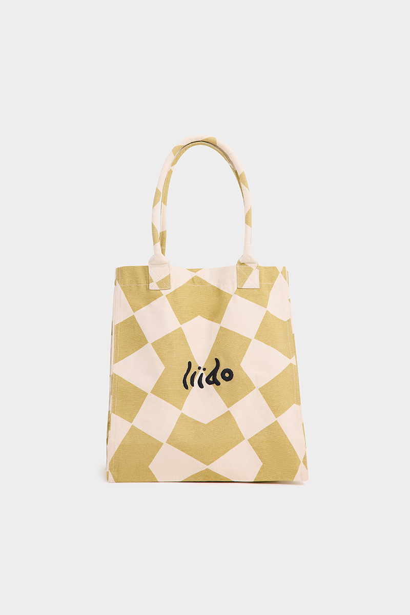 Liido Geo Tote Green Geo