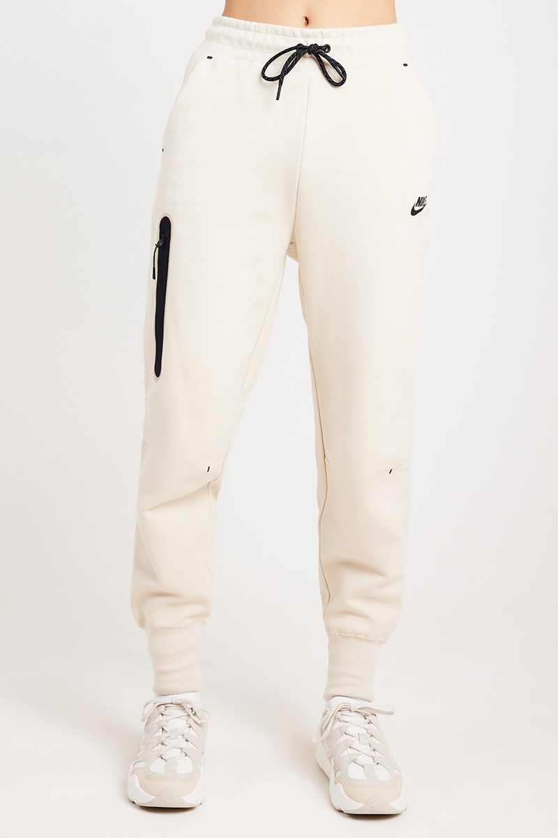 Nike Womens Sportswear Tech Fleece Pants Oatmeal XS