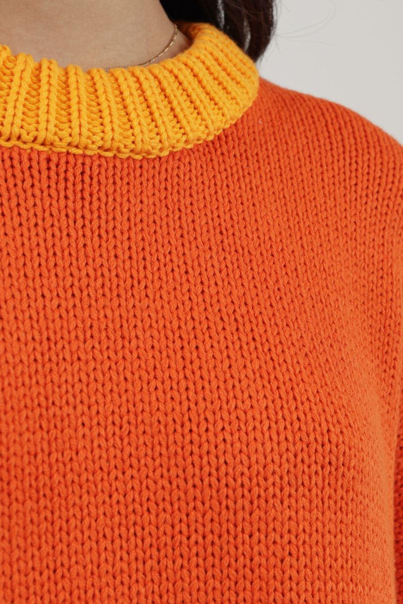 blanca Chambord Knit Orange Stylerunner