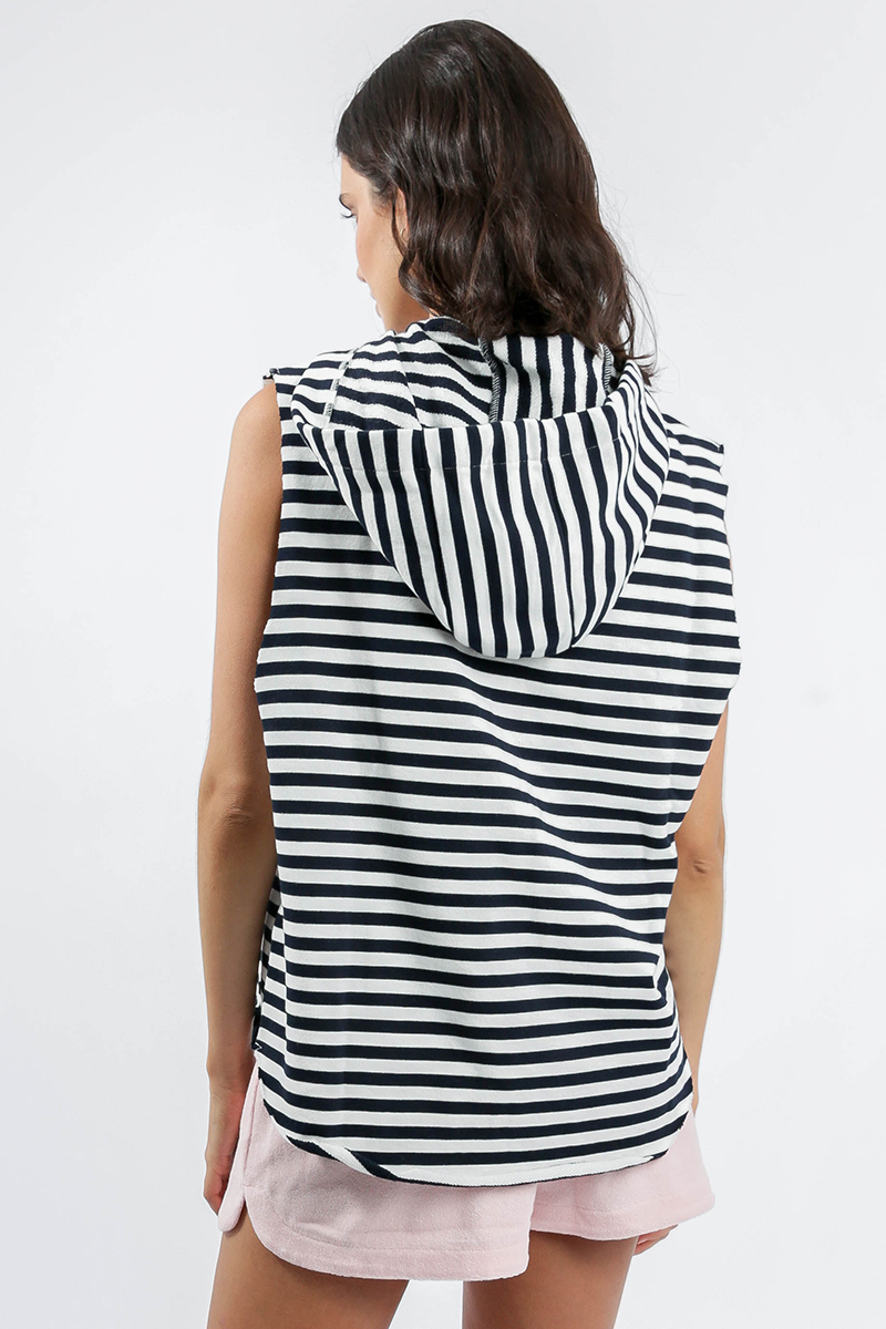 Arlette Sleeveless Hoodie