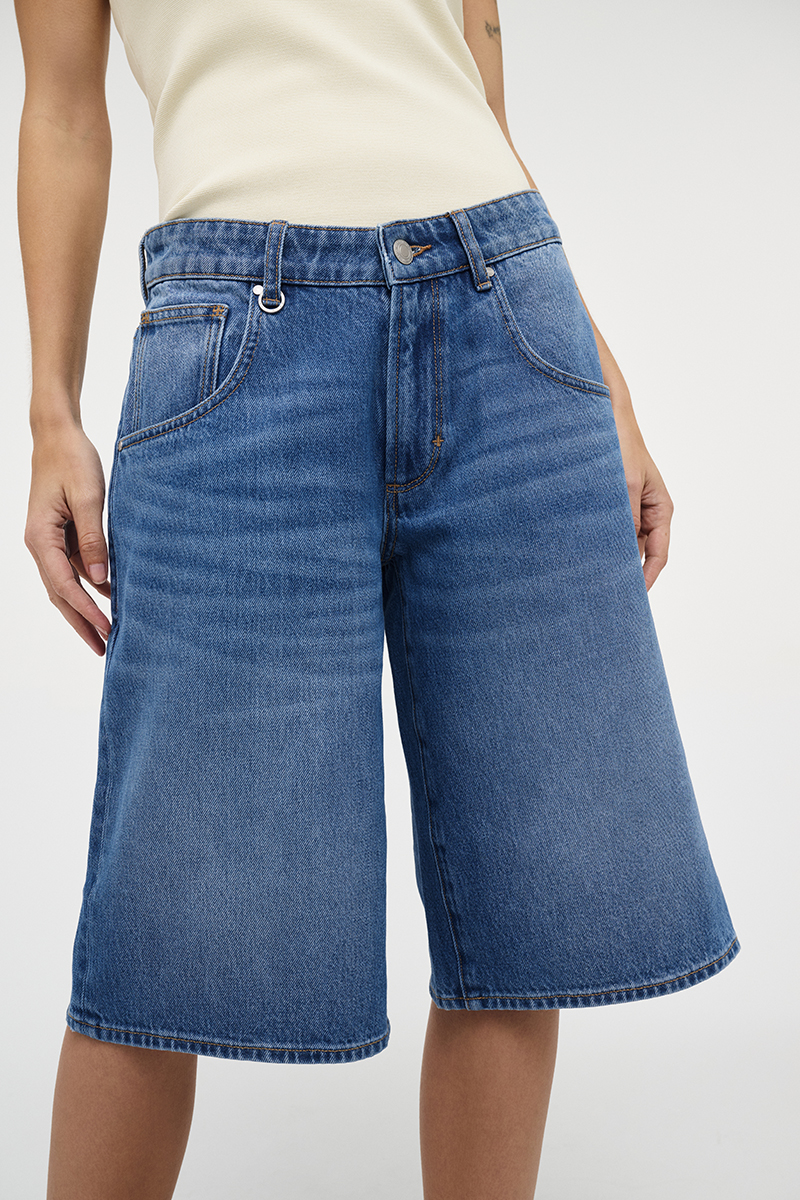 Neuw Denim Sarah Jort Mid Vintage Indigo