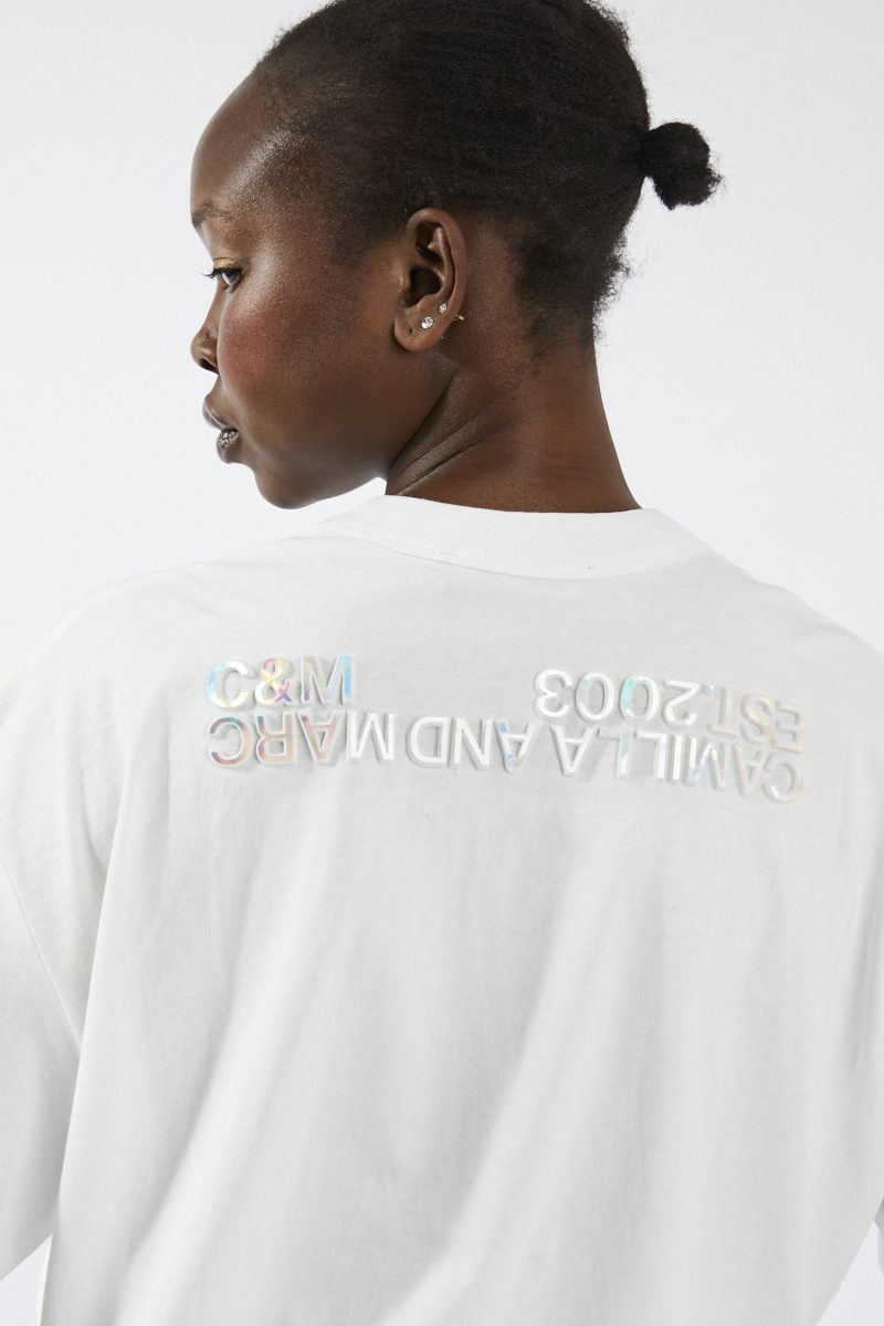 Vida Metallic Logo Tee