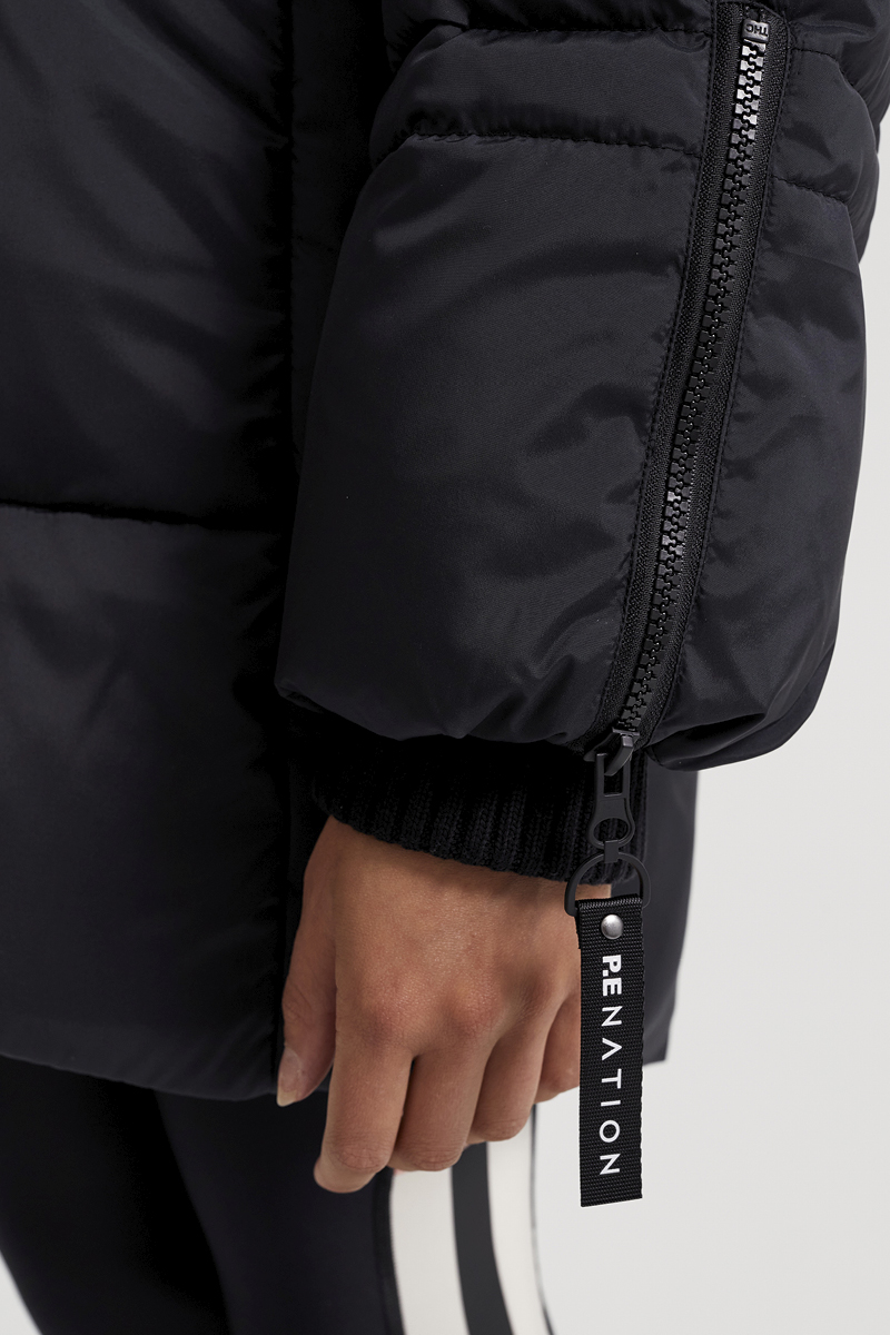 P.E Nation Full Court Jacket - Black | Stylerunner