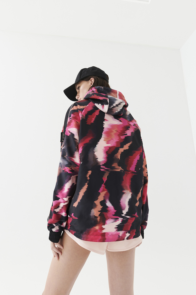 Man down reversible jacket in persimmon Clearance