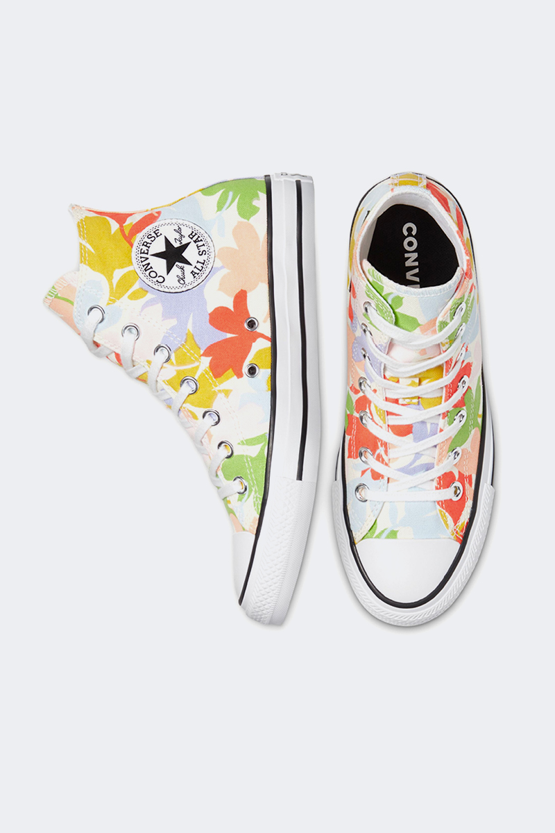 converse stone star garden party trainers