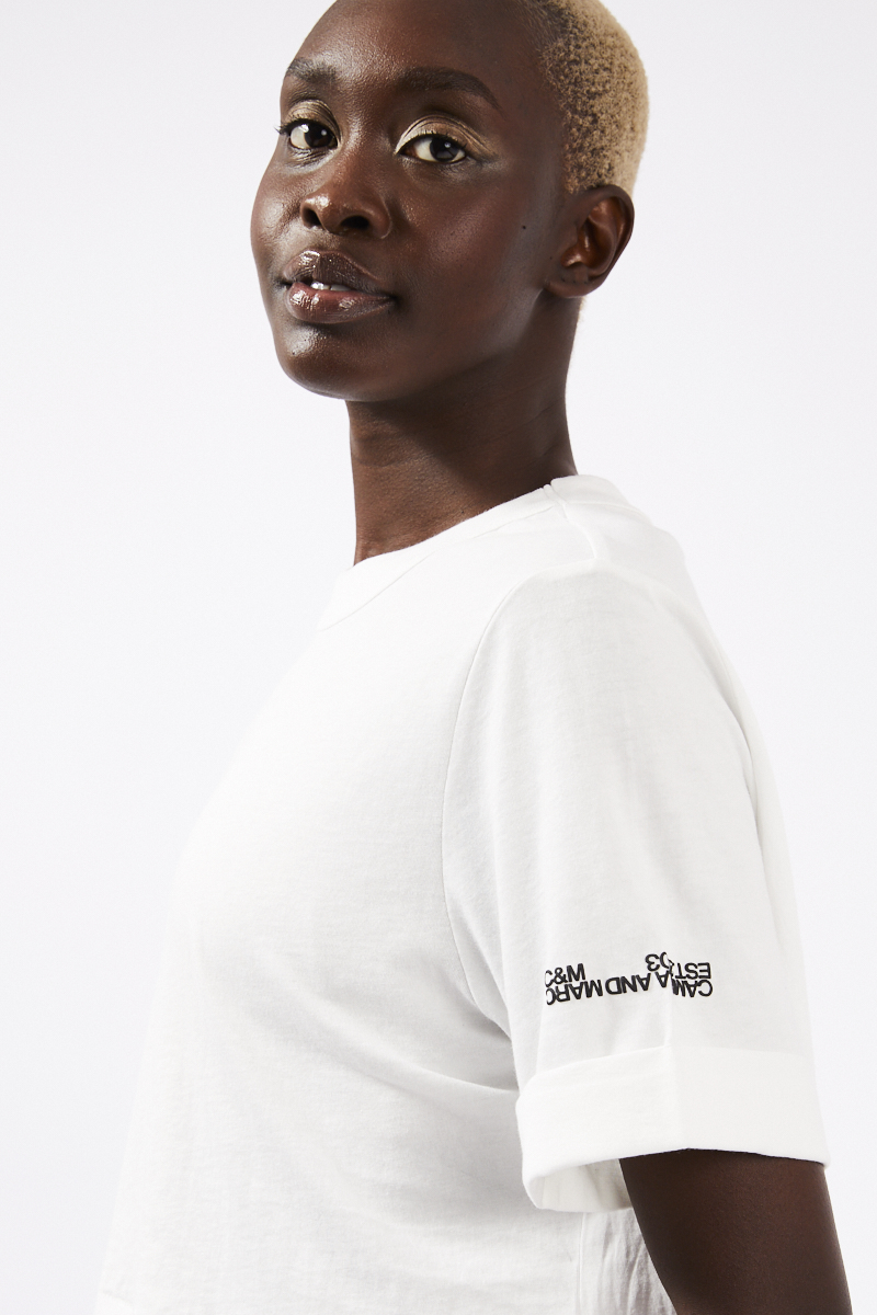 Arquette Crop Logo Tee