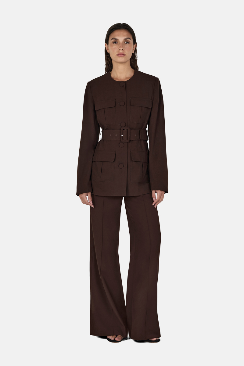 Hansen & Gretel Michael Blazer Chocolate