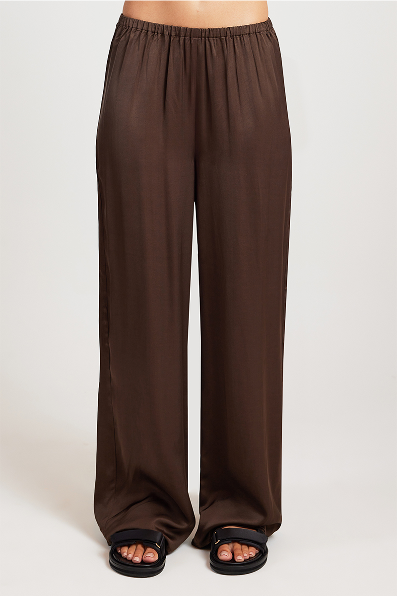 Pippa The Label Kimberly Pant Chocolate | Stylerunner