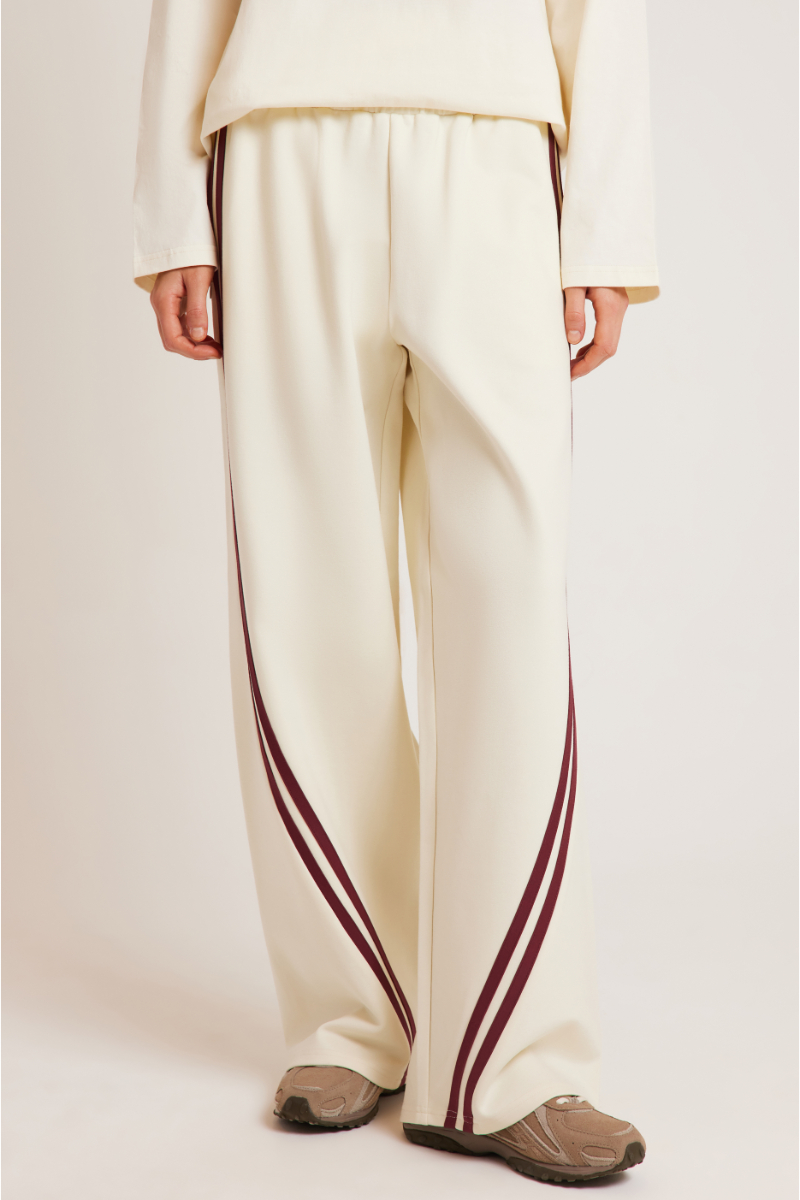 Ena Pelly Valentina Stripe Pant Buttercream