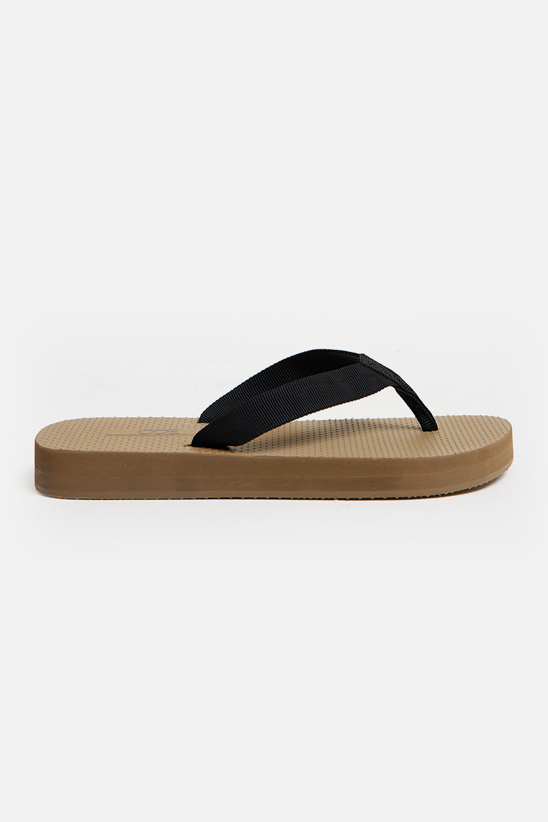 Ode Far Thong Black-Olive Sole