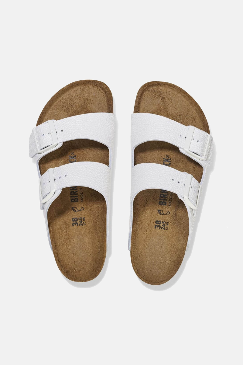 Birkenstock Arizona Smooth Leather White Stylerunner