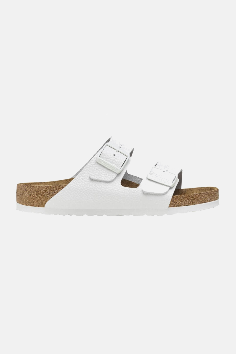 Arizona White White Leather Birkenstock Sandals Birkenstock