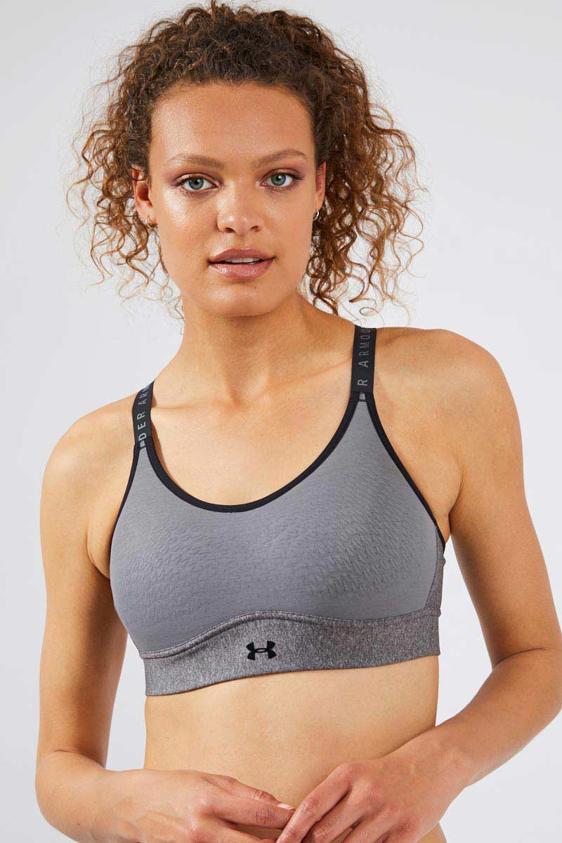 UA Infinity Mid Heather Bra