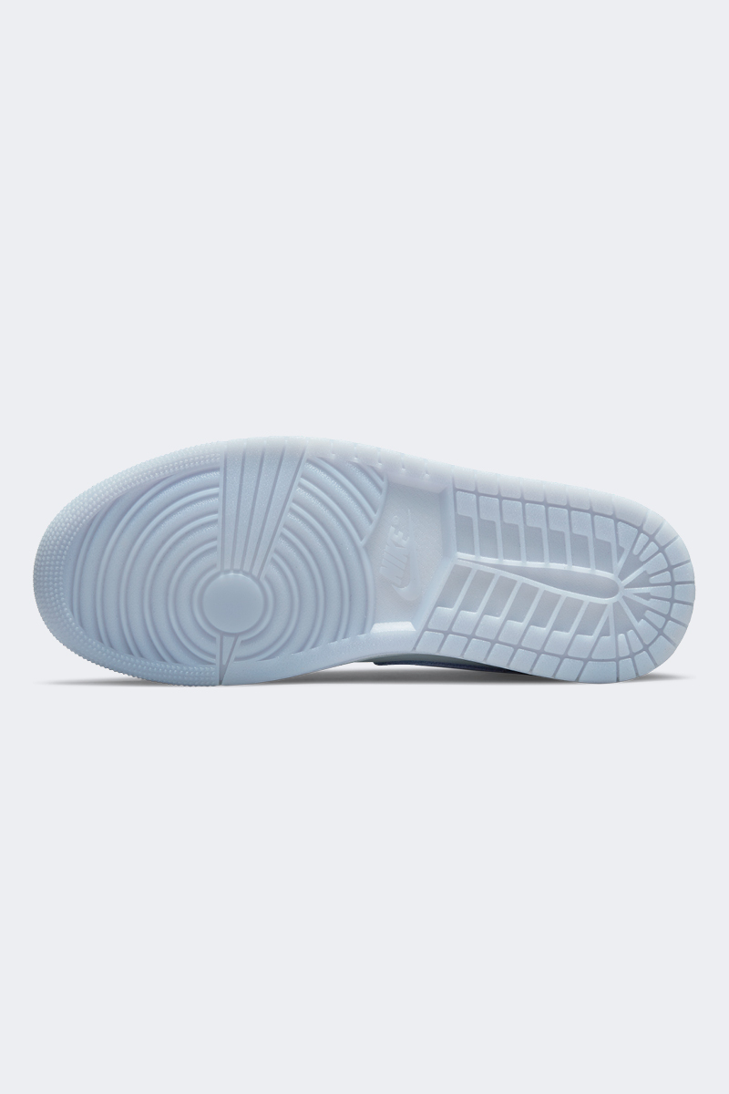 Nike Air Jordan 1 Mid White/Aluminum-Wolf Grey | Stylerunner