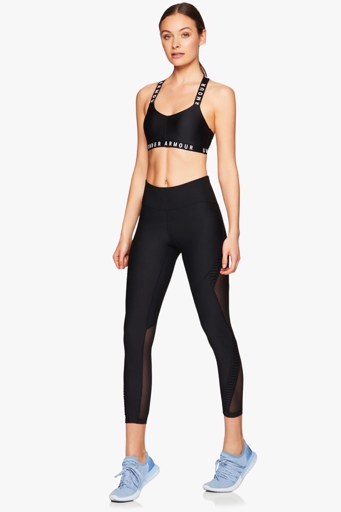 Wordmark Strappy Sportlette Bra