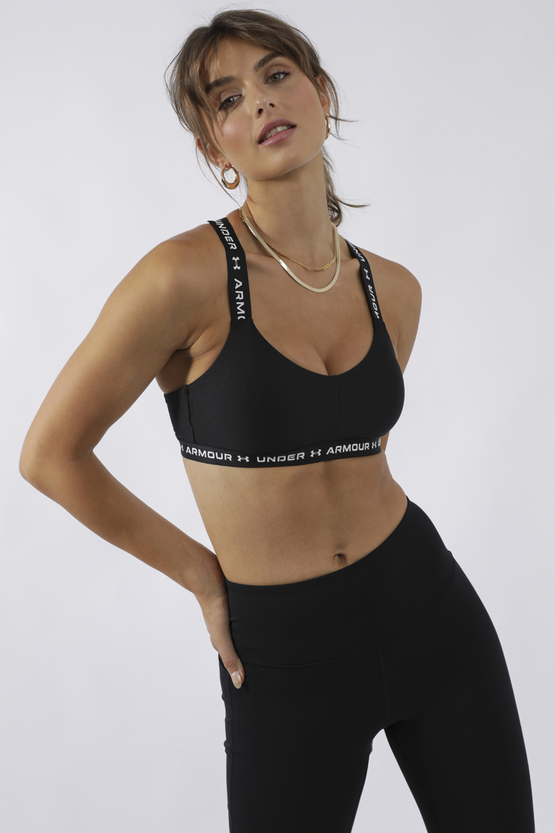Under Armour Training low support crossback sports bra in light