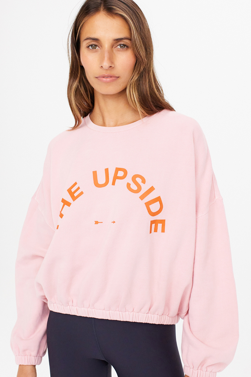 The Upside Magique Montana Crew Pink | Stylerunner