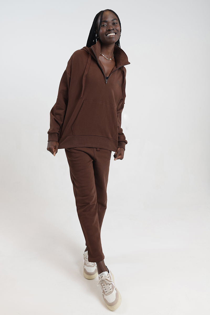 C M Camilla and Marc Hayes Hoodie Chocolate Stylerunner