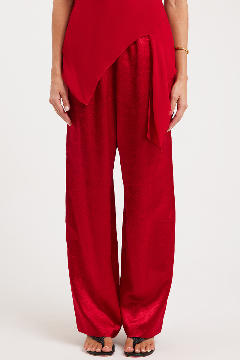 Nils By Nude Lucy Ana Pant Vermillion