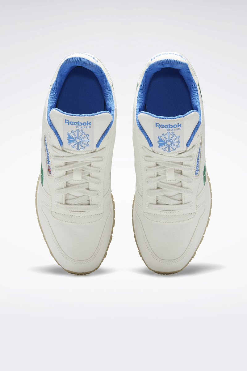 Reebok Classic Leather Grow Chalk/Court Green/Horizon Blue Stylerunner