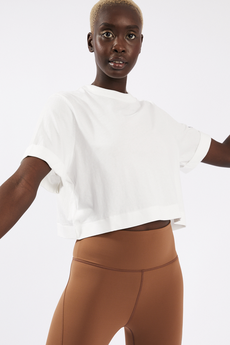 Arquette Crop Logo Tee
