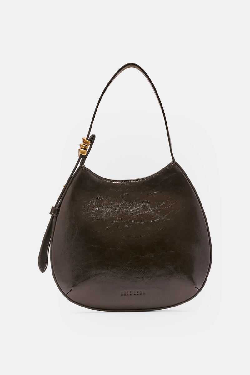 Brie Leon Organica Mini Bag Burnt Coffee