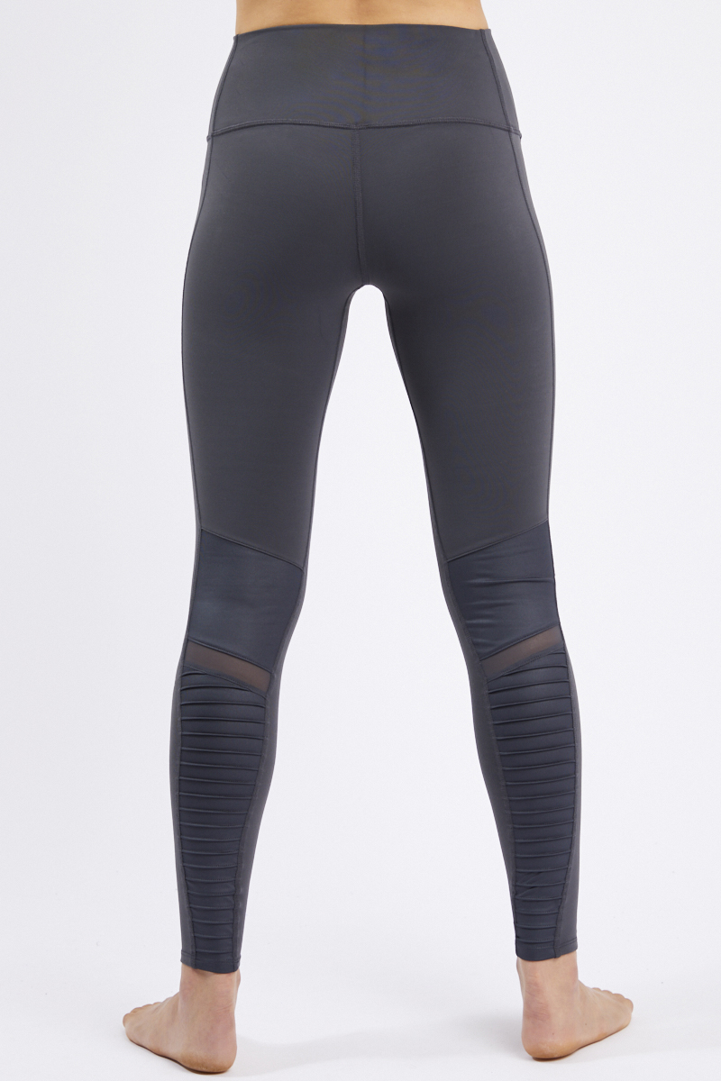 High-Waist Moto Legging