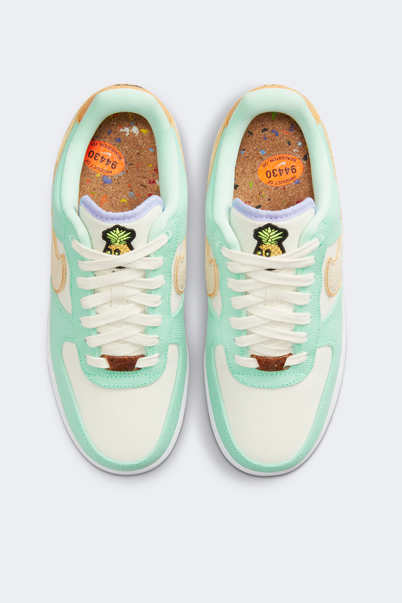 nike air force 1 07 green glow