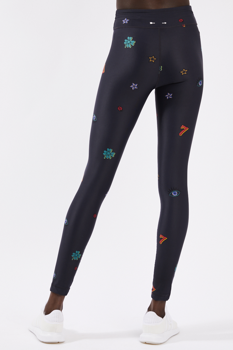 Lucky Symbols Yoga Pant