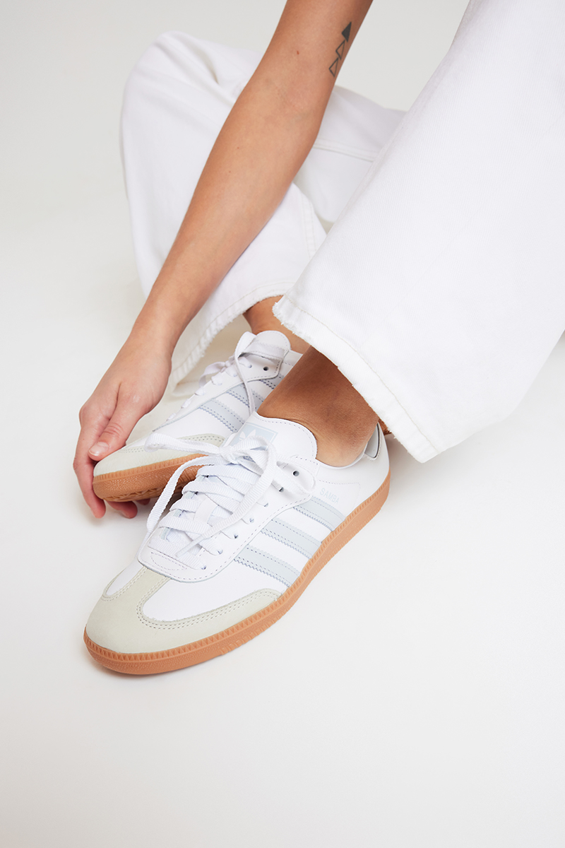 adidas Originals Samba OG Ftwr White/Halo Blue/Off White Stylerunner