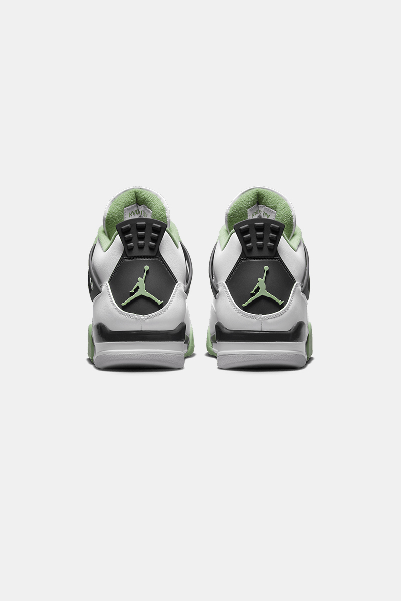 Grey and green sales jordan 4