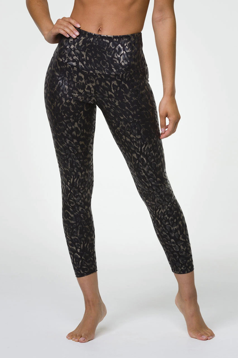 Foil Midi Legging