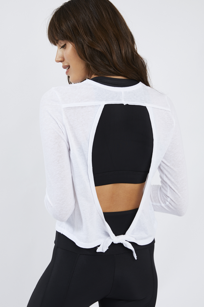 Vintage Tie Back Top