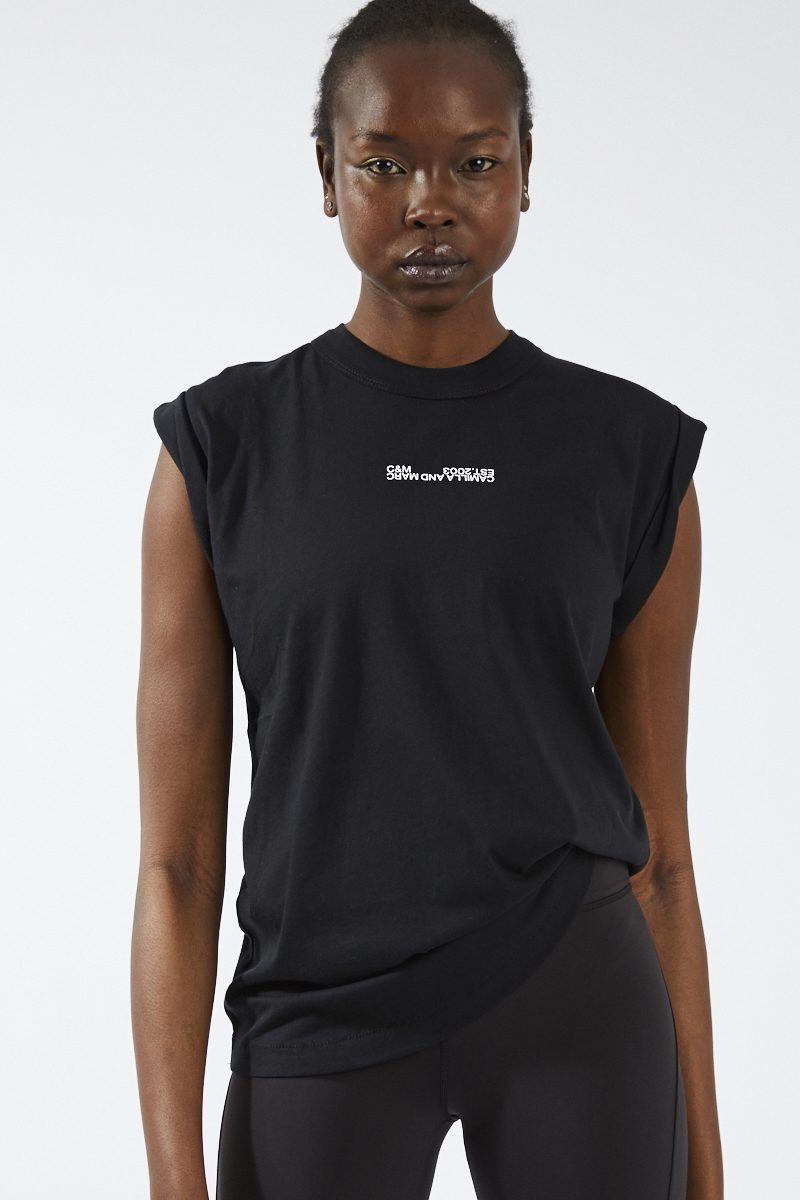 Vida Metallic Logo Tee