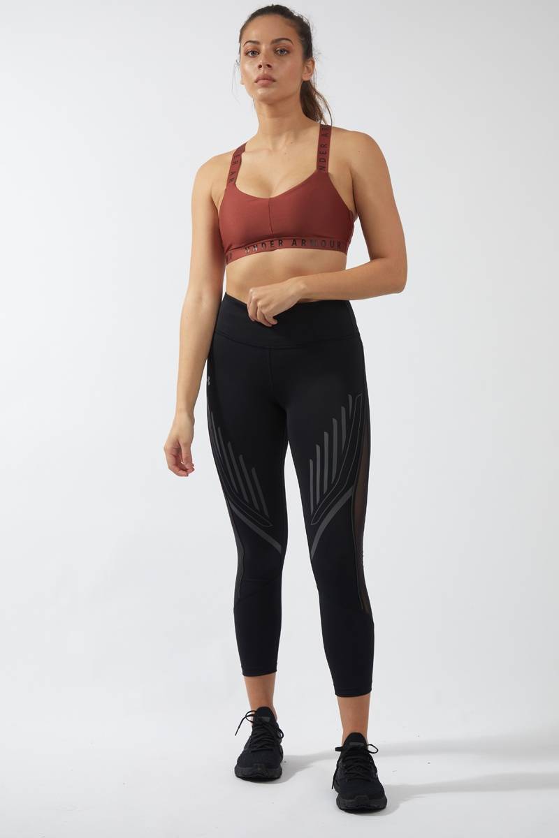 Wordmark Strappy Sportlette Bra