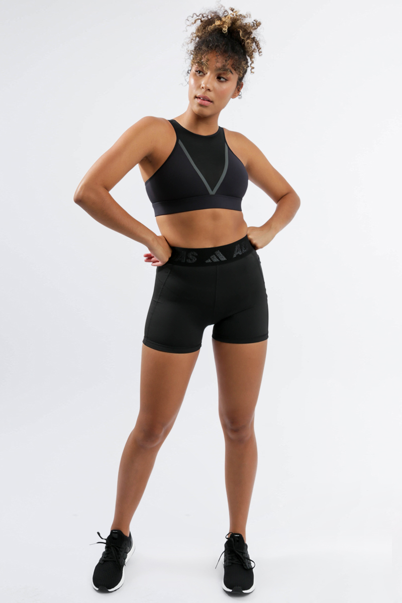 adidas Techfit Badge of Sport Shorts - Black | Stylerunner