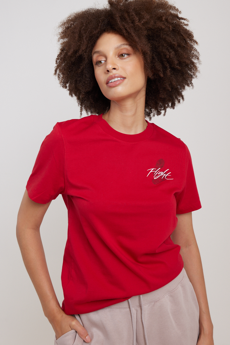 Nike Jordan Flight T-Shirt Gym Red | Stylerunner
