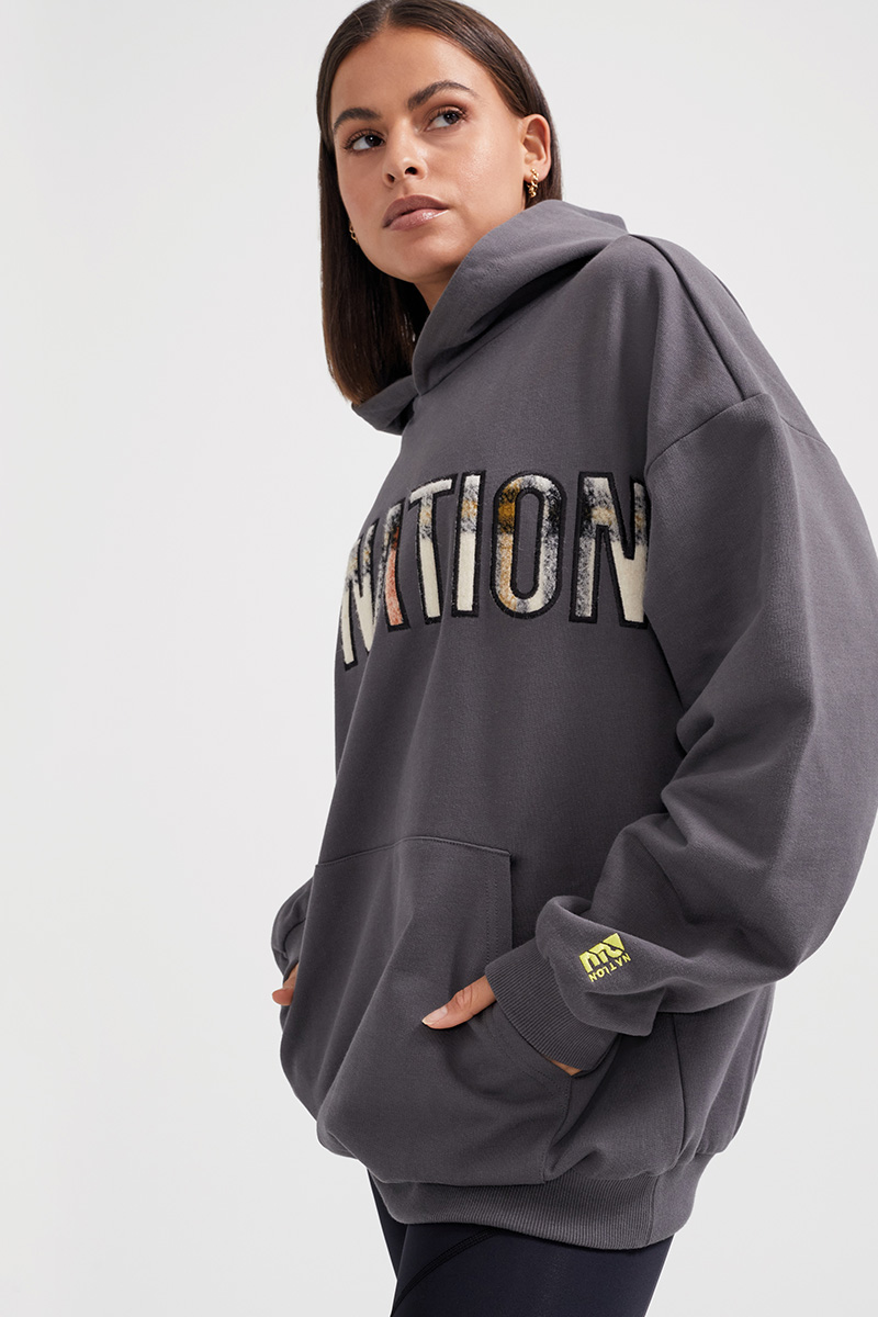 P.E Nation Alliance Hoodie - Charcoal | Stylerunner