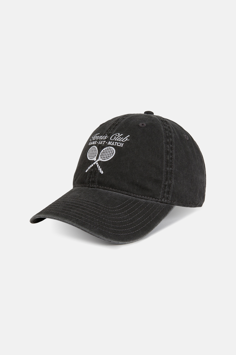 West Hollywood Sweat Club Game Set Match Ball Park Black