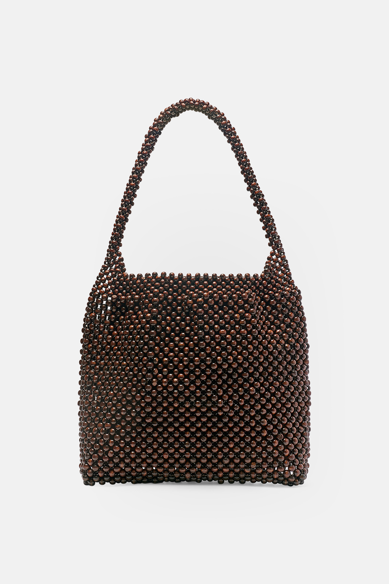 Brie Leon Madera Large Bag Dark Chocolate | Stylerunner