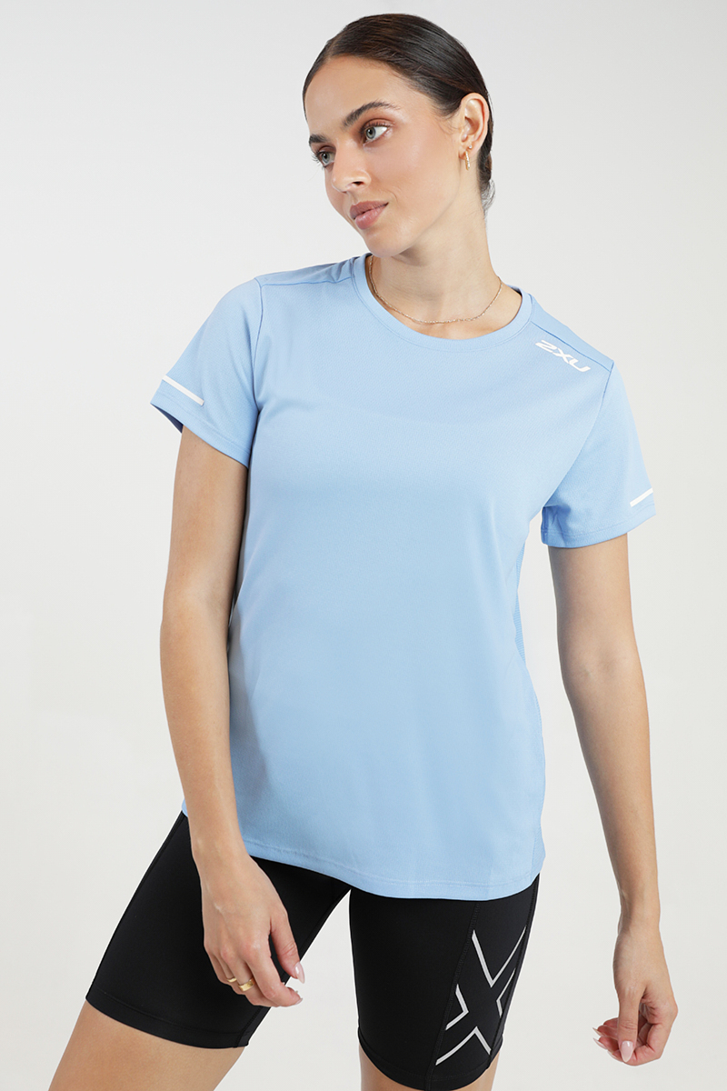 2XU Aero Tee *Final Sale* Mirage/White Reflective | Stylerunner